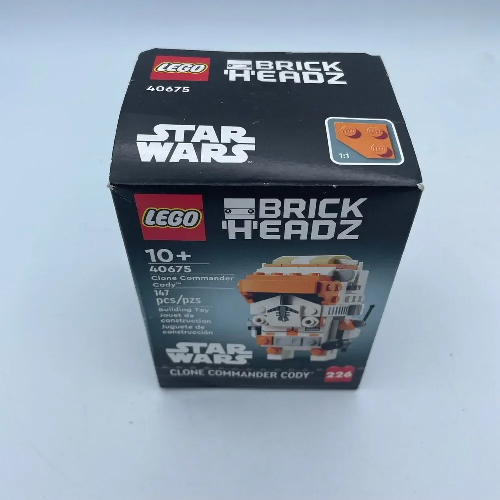 LEGO BrickHeadz Star Wars Clone Commander Cody 40675 Building Toy Set Sealed NEW